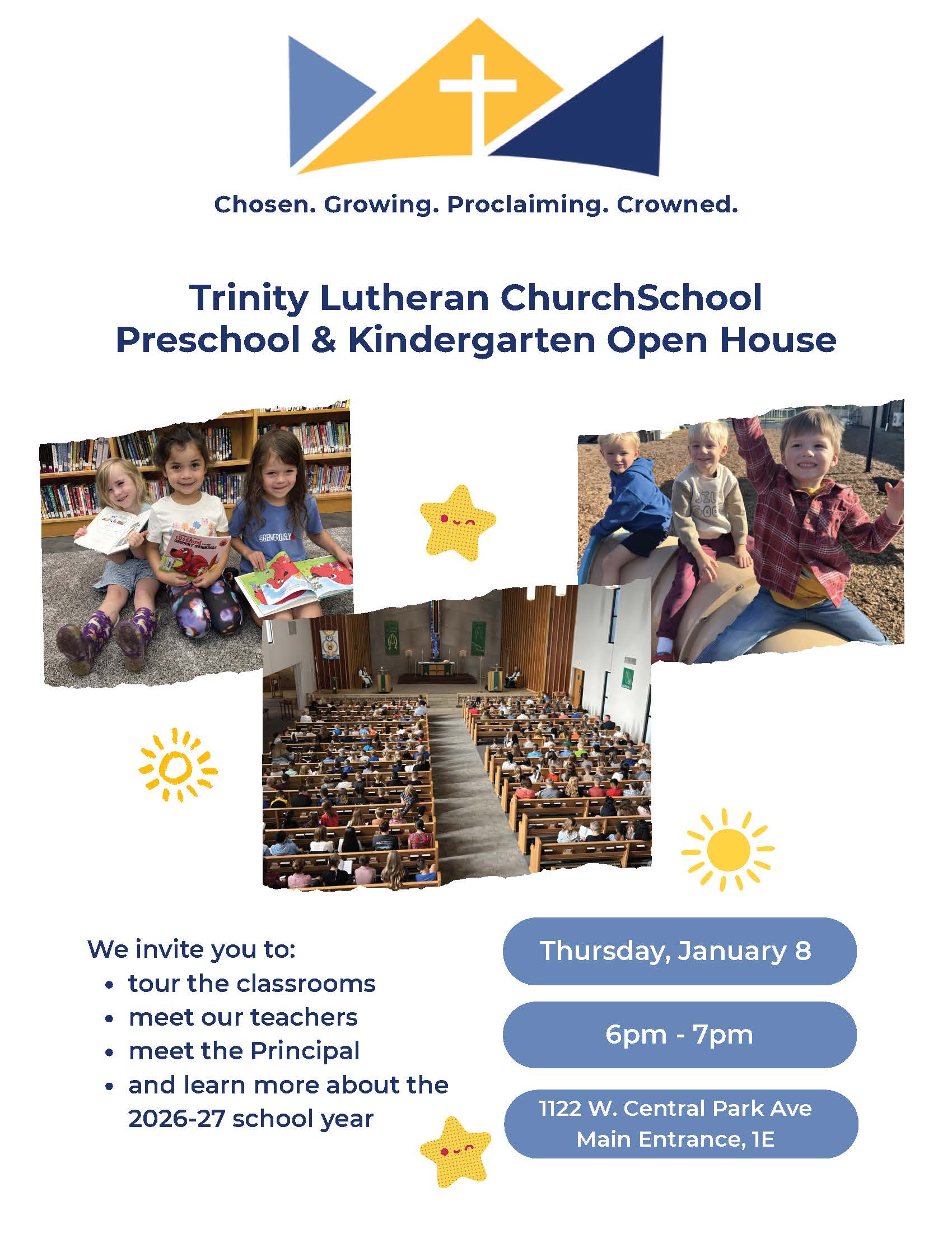 Preschool and Kindergarten Open House